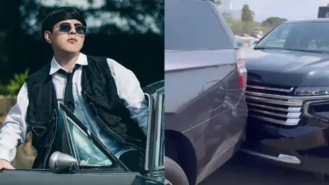 Familiares de Óscar Maydon sufren ataque armado; mientras el cantante tiene accidente automovilístico
