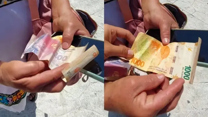 Argentina estafa a artesana yucateca pagando unas blusas con pesos desvalorizados
