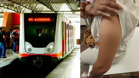 Van 69 denuncias por pinchazos en el Metro; proponen sanción de hasta 5 años de cárcel