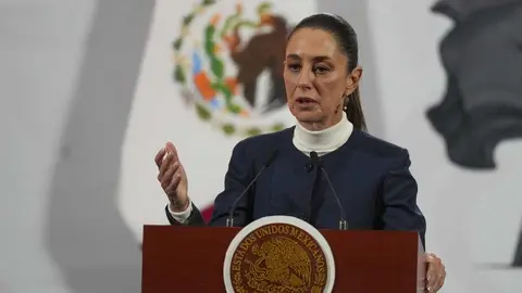 Presidenta Sheinbaum amenaza a Trump con también imponer aranceles a Estados Unidos