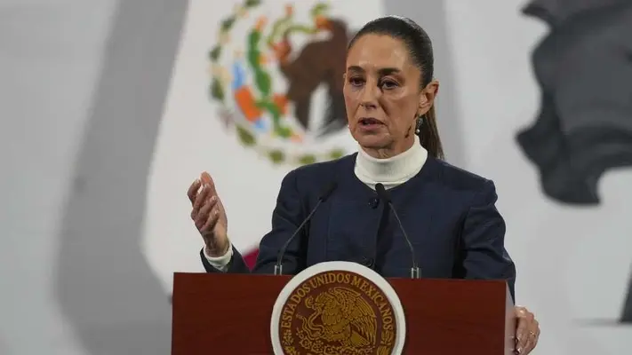 Presidenta Sheinbaum amenaza a Trump con también imponer aranceles a Estados Unidos