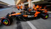 McLaren lidera las últimas prácticas en Bahréin; Hadjar superó a Verstappen