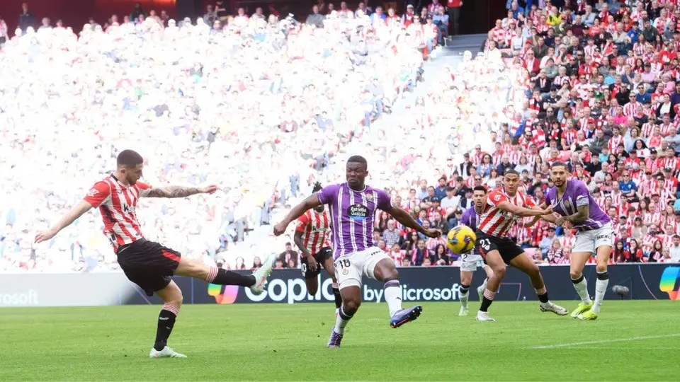 Athletic Club propina goleada de escándalo a Valladolid sin Diego Cocca