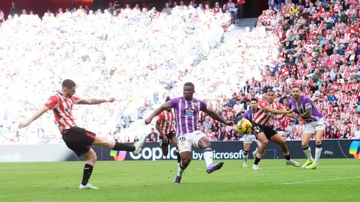 Athletic Club propina goleada de escándalo a Valladolid sin Diego Cocca