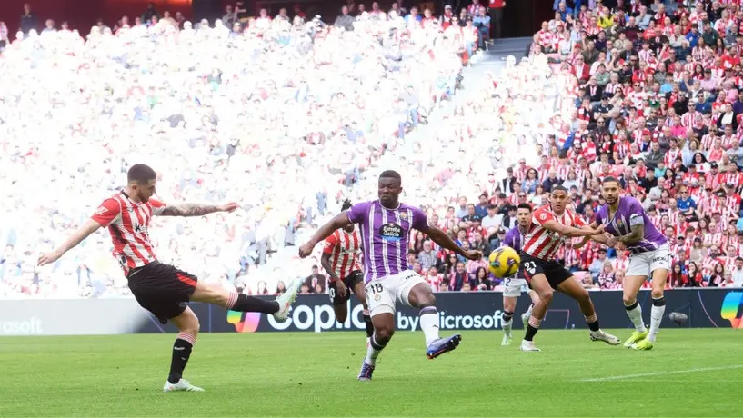 Athletic Club propina goleada de escándalo a Valladolid sin Diego Cocca