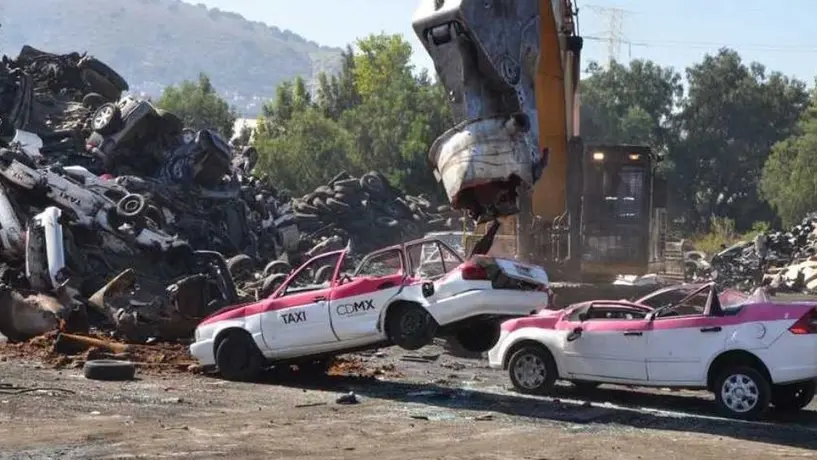 Estos son los autos que va a chatarrizar el Gobierno de CDMX