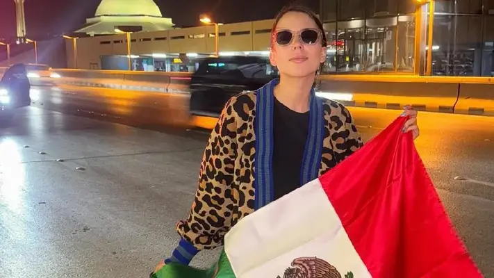 ¡Gran interpretación! Majo Aguilar cautiva a todos previo a la pelea de Saúl ‘Canelo’ Álvarez
