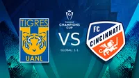 Tigres vs Cincinnati: ¿Cuándo y dónde ver el juego de Vuelta de los Octavos de Final de la Concachampions?