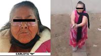 Detienen a abuelita pistolera por matar a dos personas por un presunto problema de invasión