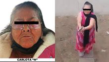 Detienen a abuelita pistolera por matar a dos personas por un presunto problema de invasión