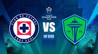 Cruz Azul vs Seattle Sounders EN VIVO Concacaf Champions Cup Octavos de Final Vuelta
