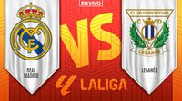 Real Madrid vs Leganés EN VIVO LaLiga Jornada 29