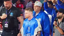 Luis R. Conriquez fue el encargado de acompañar a Canelo Álvarez ante Scull