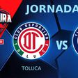 Toluca vs Cruz Azul EN VIVO Liga MX Jornada 17 Clausura 2025
