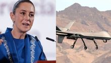 ¿Claudia Sheinbaum desmiente presencia de drones de la CIA para espiar cárteles en México?