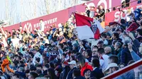Fotógrafo queda herido tras avalancha en grada en el  Albacete vs Mirandés