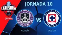 Mazatlán vs Cruz Azul: ¿Dónde ver el partido de la Jornada 10 del Clausura 2025?