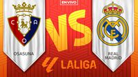 Osasuna vs Real Madrid EN VIVO LaLiga Jornada 24