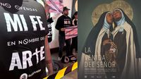 Dan ultimátum de 24 horas a UNAM para suspender exposición “La Venida del Señor”