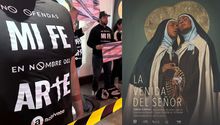 Dan ultimátum de 24 horas a UNAM para suspender exposición “La Venida del Señor”