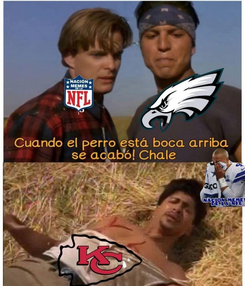 Eagles aplasta a Chiefs