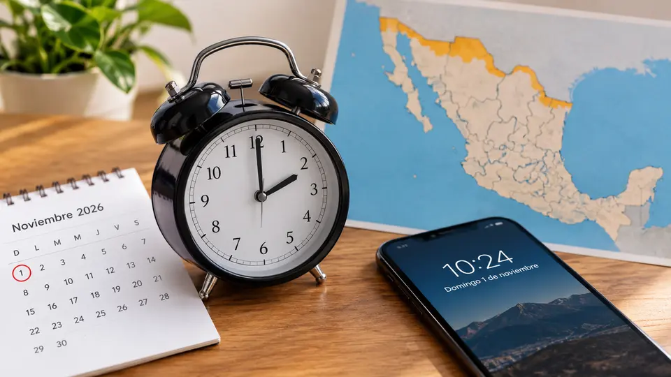 Cambio de horario 2026: revisa si tu municipio tendrá que atrasar el reloj