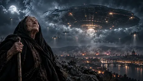 Baba Vanga habría predicho la llegada de una enorme nave espacial a la Tierra en noviembre 2026