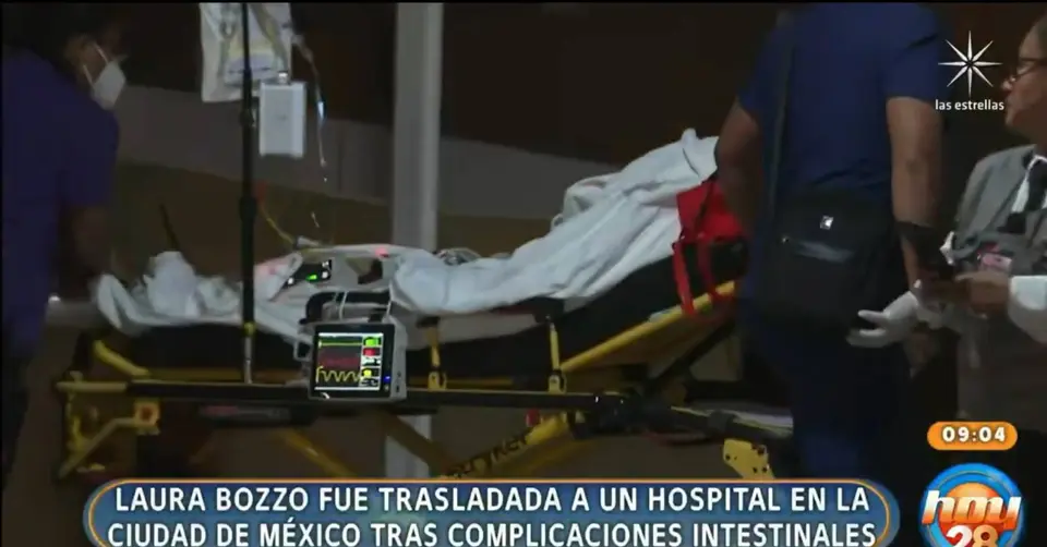 Laura Bozzo permanece bajo atención médica especializada tras ser intervenida quirúrgicamente en Acapulco, Guerrero./ Captura de pantalla Hoy