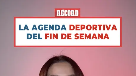 La agenda deportiva de la semana