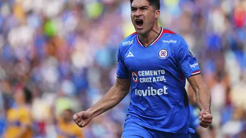 Nico Ibáñez festejando gol ante Tigres l IMAGO7