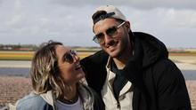 ¡Espectacular! Santiago Giménez y su esposa protagonizan momento romántico