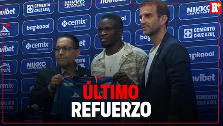 CRUZ AZUL presentó a su REFUERZO BOMBA