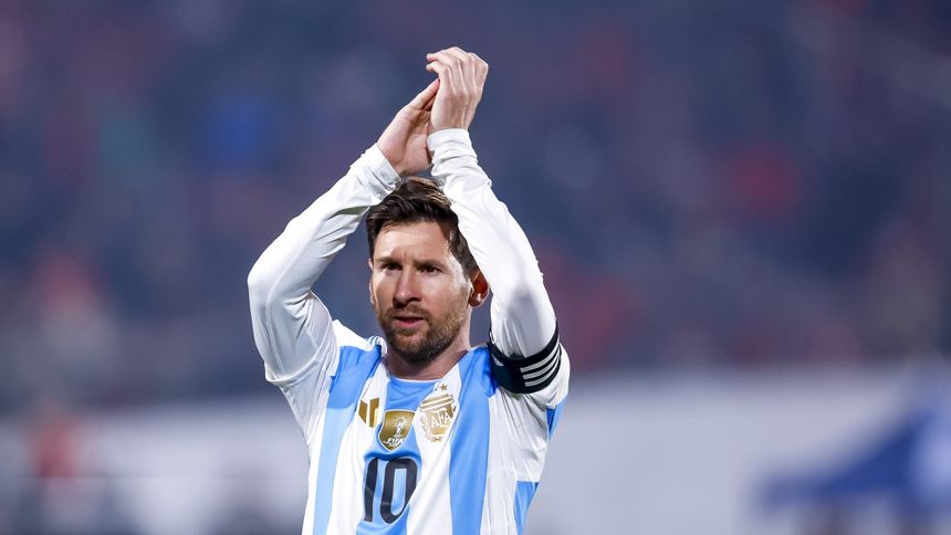 Lionel Messi en el partido de Argentina contra Chile en las Eliminatorias de Conmebol | MEXSPORT