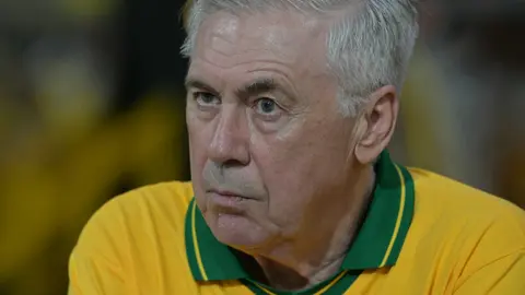 Ancelotti, DT de Brasil | AFP