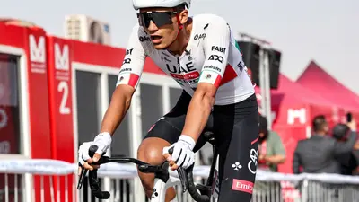 Isaac del Toro se mantiene en el Top 10 del UAE Tour tras la segunda etapa