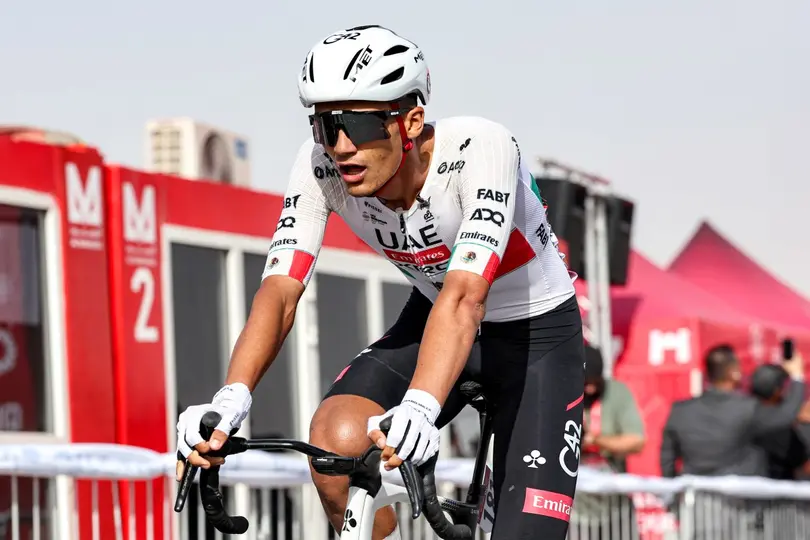 Isaac del Toro inició actividad este 2026 con UAE-Team Emirates |AFP