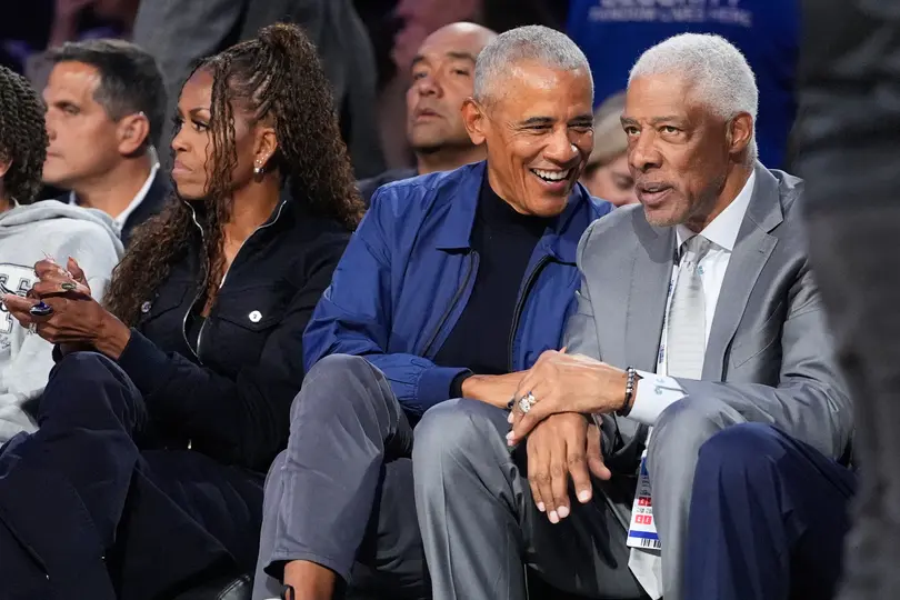 Obama durante el All-Star Game de la NBA | AP