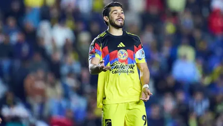 ¿Hace cuánto no mete gol Henry Martín con América?