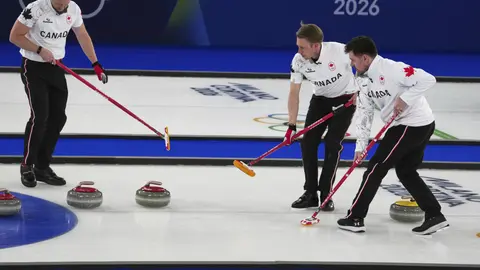 Curling en actividades dentro de Milano Cortina 2026 l AP