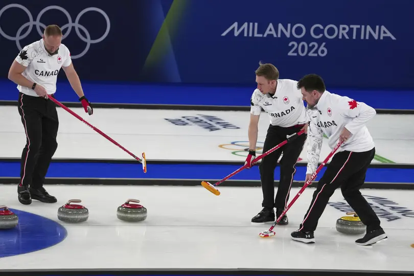 Curling en actividades dentro de Milano Cortina 2026 l AP