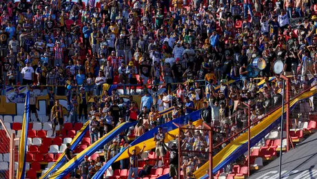 ¡Como en Coldplay! Captan infidelidad en pleno partido de Atlético San Luis