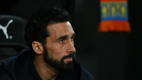 Arbeloa en el partido ante el Valencia l AP