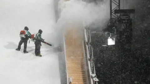Juegos Olímpicos de Invierno aplaza competencia por intensa nevada