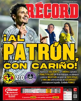 Portada RÉCORD 16 de marzo de 2026