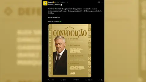 Convocatoria de Brasil |