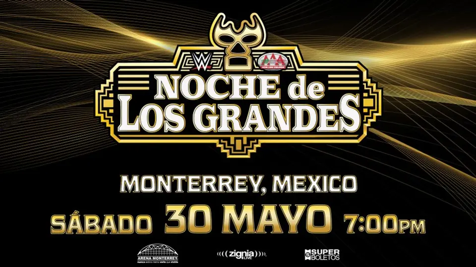 La Noche de los Grandes será el siguiente evento de la empresa mexicana | AAA