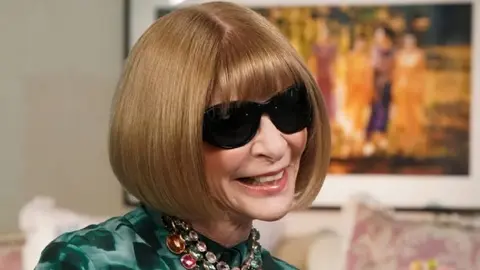 Anna Wintour, editora de Vogue, sorprendió al compartir escenario con la actriz./ IG:annawintour