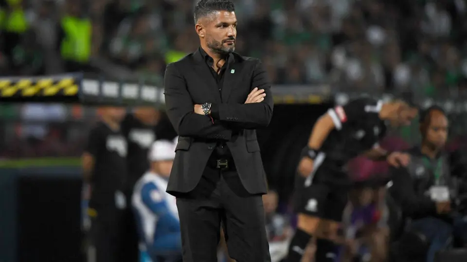 Gandolfi diriendo Copa Libertadores | AFP
