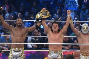 Místico hace historia en AEW: gana los Campeonatos de Tríos junto a Kevin Knight y Mike Bailey