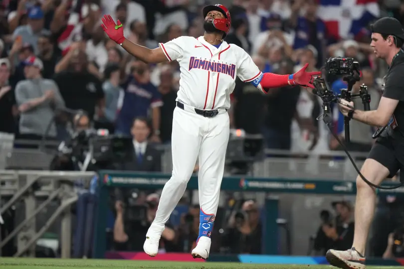 Junior Caminero, República Dominicana, ante Estados Unidos | AP